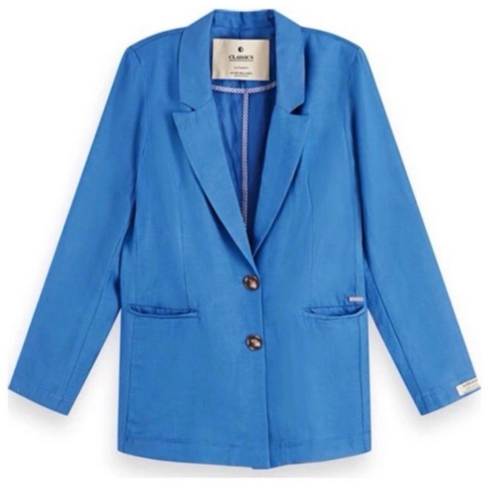 Scotch & Soda Women Single-Breasted Classic Blazer - S